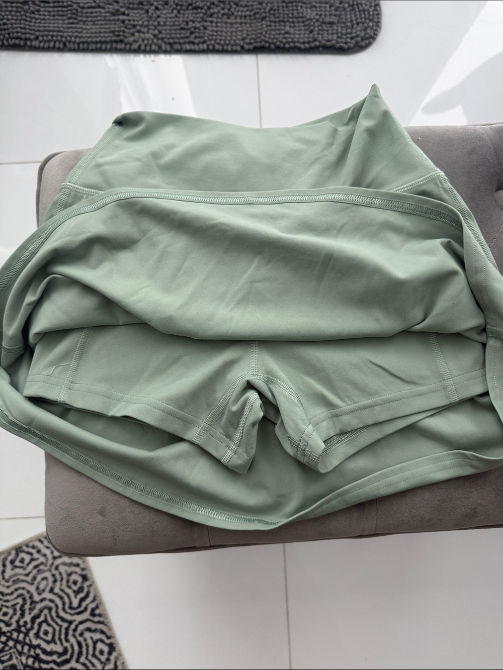 lululemon athletica Sage Green Circle Skirt - Picture 5 of 6